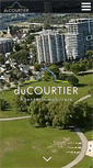 Mobile Screenshot of ducourtierinc.com